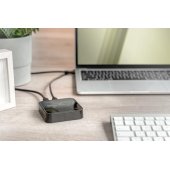 Digitus Dual M.2 NVM SSD Docking Station, docking station (black, USB-