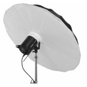 Orb 100 White umbrella with diffuser