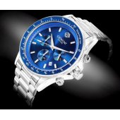 Chronograph Sapphire Silver Blue GW3520-B3