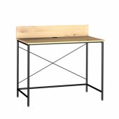 Desk HEDVIG 100x49,5xH102cm, ash/ black