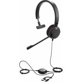Evolve 30 II USB-A/ USB-C UC Stereo Mono Black