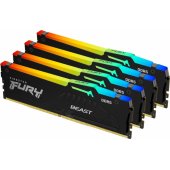 Fury Beast RGB Black 4x16GB DDR5 6000MHZ DIMM KF560C40BBAK4-64