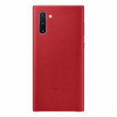 "Leather Cover Galaxy Note 10 (EF-VN970LRE)" Red