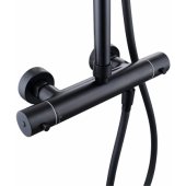 UNI4011 Bath Mixer with Stand Black