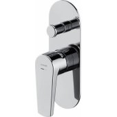 Cersanit Moduo bathtub mixer concealed chrome (S951-338)