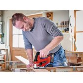 EINHELL Power X-Change cordless jigsaw TC-JS 18/ 70 Li, 18 Volt red/ bla