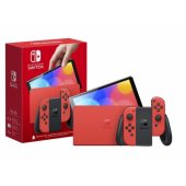 Switch OLED Model Mario Red