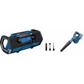 Bosch GPB 18V-2 SC Professional, construction site radio (turquoise/ bl