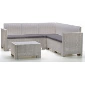 Nebraska Corner Set White