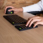 Wireless Numpad Break - keyboard - black