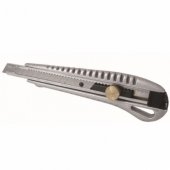 " Dedra ""Manager"" knife 9mm detachable blade metal handle - M9025"