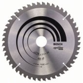 Bosch circular saw blade Optiline Wood, 216mm, 48Z (bore 30mm, for cho