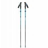Black Diamond Trekking Poles Distance Carbon FLZ (anthracite/ blue, 1 p