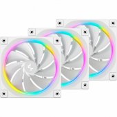 Case fan FL12R white reverse 3x120mm