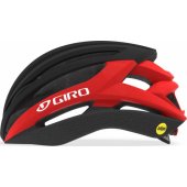 Giro Syntax Integrated Mips matte black bright red road helmet r. S