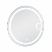 LED зеркало SOLAR, Ø 80 cm, 2700-6500K, 17W, 1988Lm, IP44