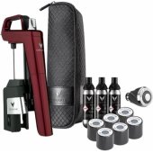 Timeless Six+ Wine Preservation System - Burgundy