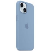 "Silicone Case with MagSafe iPhone 15 Plus (MT193ZM/ A)" Winter Blue
