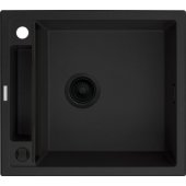 DEANTE BLACK NERO MATT MAGNETIC 1-BOWL GRANITE SINK