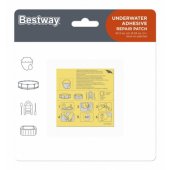 Bestway repair kit adhesive patches 6.5x6.5cm 10 pcs. (62091