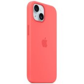 "Silicone Case with MagSafe iPhone 15 Plus (MT163ZM/ A)" Guava
