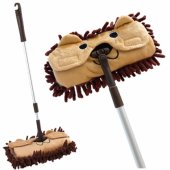 Children®s Mop With Telescopic Handle Animal Brown