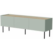 FELLINI 150x40x52 Olive + Oiled Oak Top