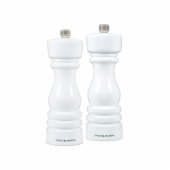 London Pepper/ Salt Set 18cm White