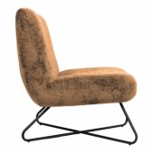 Slipper chair FARICA orange