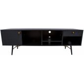 LUXEMBOURG 150x40xH50cm Black