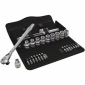Zyklop Metal 8100SC8 bit set/ wrench set 1/ 2" - 28-pieces - 050040