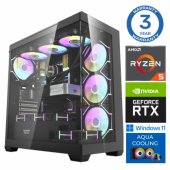 AQUA Ryzen 5 7600X 16 GB 1TB SSD RTX5050 8 GB W11Pro