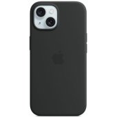 "Silicone Case with MagSafe iPhone 15 (MT0J3ZM/ A)" Black
