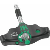 Wera 411 A RA T-handle adapter screwdriver with ratchet function (blac