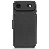 Leather Detachable Wallet MagSafe Case iPhone Air Black