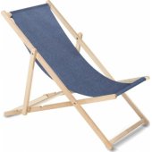 GreenBlue Blue Beech Classic Folding Lounger (GB183M)