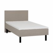 Couch LANDE 120x200cm, with headboard, beige