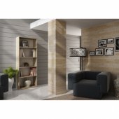 Topeshop Regał 60cm półka szafka książki segregatory sonoma