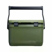 The Easy-Carry Outdoor Cooler 15,1L tumši zaļa