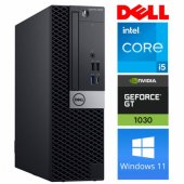 OptiPlex 5060 SFF i5-8500 32GB 256SSD GT1030 2GB Win11Pro ReNew