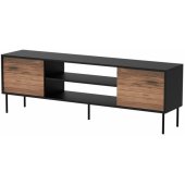 CORTINA EF 180x40x60 Black/ Walnut