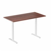 Height-adjustable desk Up Up Bjorn White/ Brown