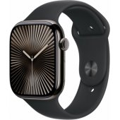 Watch Series 10 Cellular 46mm Slate Titanium/ Black Band - S/ M