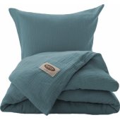 Bedding Set 160x200cm Blue