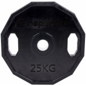 Rubber Coated Olympic Weight Plate Ruberton 25kg 50 mm