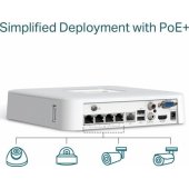 VIGI NVR1104H-4P White