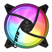 Volcano Apex 140mm Case Fan Reverse Black FAN-APEX-140R-ARGB-100