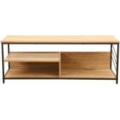 DIMITRA 120x40xH45cm Rustic/ Black