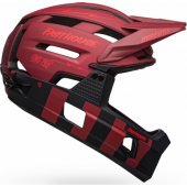 Bell Kask full face BELL SUPER AIR R MIPS SPHERICAL matte red black fa