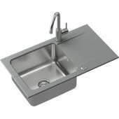 Steiner EDWARD 111 Fusion gray sink 780*440 with manual trap